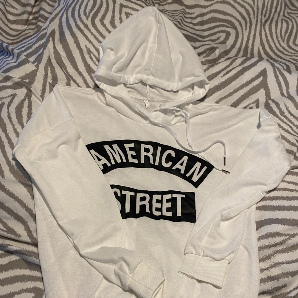 Brand new white hoodie